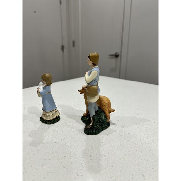 Thomas Kinkade Nativity “Watchful Guardians” & “Little Shepherds” - Picture 4 of 6